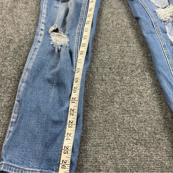 KANCAN Women’s Distressed Denim Jeans Straight Leg size: 23 - Picture 8 of 11